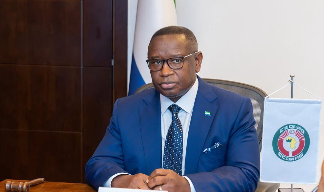 President Julius Maada Bio’s Decisive Leadership as Chairman of the ECOWAS Authority in Foiling the Attempted Military Takeover in Benin