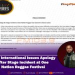 Cribs International Issues Apology After Stage Incident at One Nation Reggae Festival