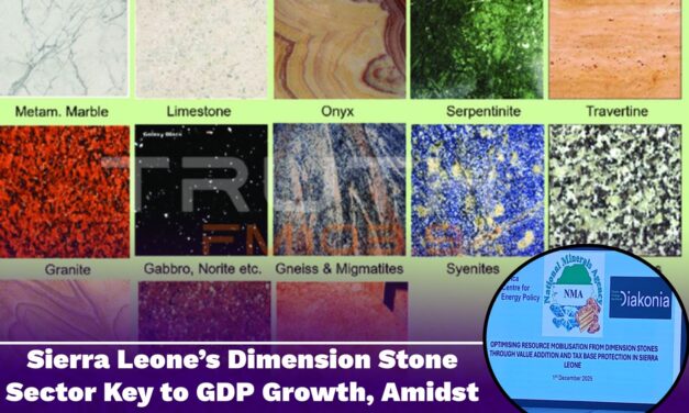 Sierra Leone’s Dimension Stone Sector Key to GDP Growth, Amidst Projected US$7.02 Billion by 2026
