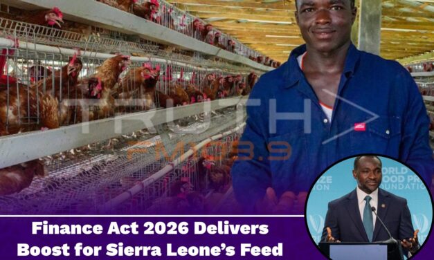 Finance Act 2026 Delivers Boost for Sierra Leone’s Feed Salone Initiative