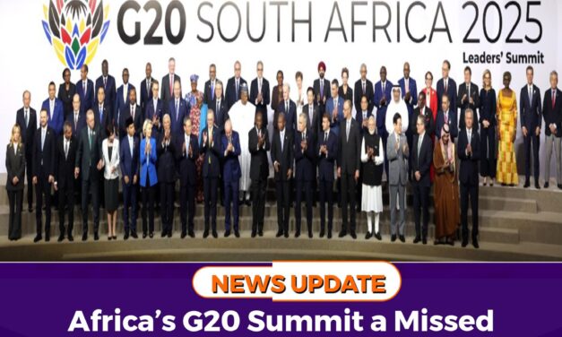 Africa’s G20 Summit a Missed Opportunity on Debt Reform