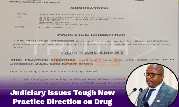 Judiciary Issues Tough New Practice Direction on Drug Offences