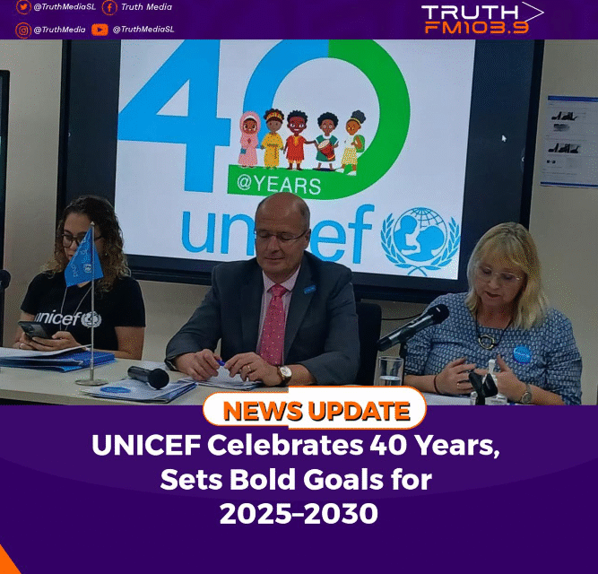 UNICEF Celebrates 40 Years, Sets Bold Goals for 2025–2030