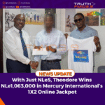  With Just NLe5, Theodore Wins NLe1,063,000 in Mercury International’s 1X2 Online Jackpot