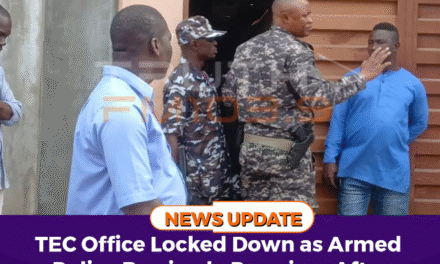 TEC Office Locked Down as Armed Police Barricade Premises After Staff Suspension