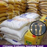 Chinese Embassy Donates Food Items to Boost Police Morale During Festive Season