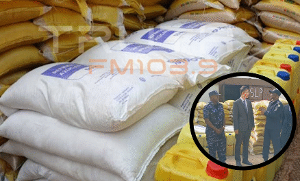 Chinese Embassy Donates Food Items to Boost Police Morale During Festive Season