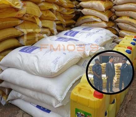 Chinese Embassy Donates Food Items to Boost Police Morale During Festive Season