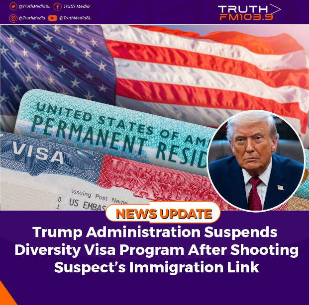 Trump Administration Suspends Diversity Visa Program After Shooting Suspect’s Immigration Link