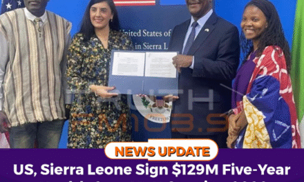 US, Sierra Leone Sign $129M Five‑Year Health Care MoU Starting 2026