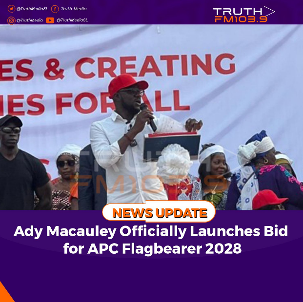 Ady Macauley Officially Launches Bid for APC Flagbearer 2028