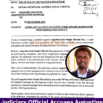 Judiciary Official Accuses Augustine Marrah Esq of Professional Misconduct