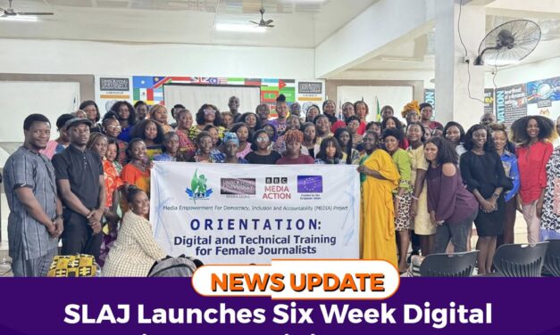 SLAJ Launches Six‑Week Digital Literacy Training for 70 Female Journalists