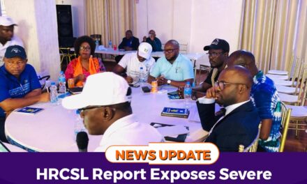 HRCSL Report Exposes Severe Overcrowding in Sierra Leone’s Prisons