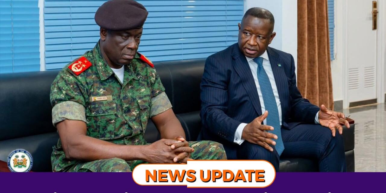 President Bio Engages Guinea-Bissau Military Leaders, Reaffirms ECOWAS Commitment to Constitutional Order