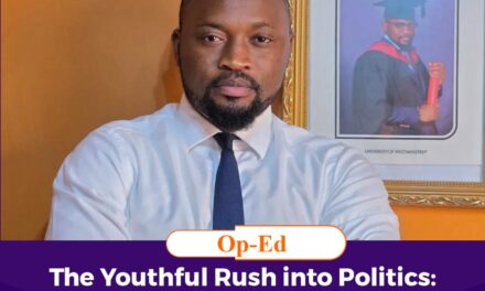 The Youthful Rush into Politics; Competence or Playing the Relevance Card?