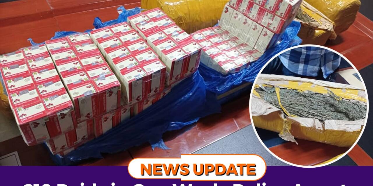 218 Raids in One Week: Police Arrest Sierra Leonean With British Passport in Drug Crackdown