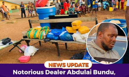 Notorious Dealer Abdulai Bundu, Alias ‘East End Man,’ Caught With Cocaine