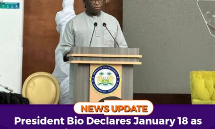 President Bio Declares January 18 as National Remembrance and Peace Day