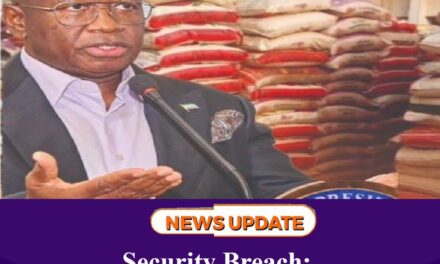 Security Breach: “Unserious Thief Steals Rice at State Lodge Kitchen”-President Bio