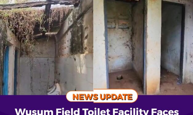 Wusum Field Toilet Facility Faces Maintenance Challenges