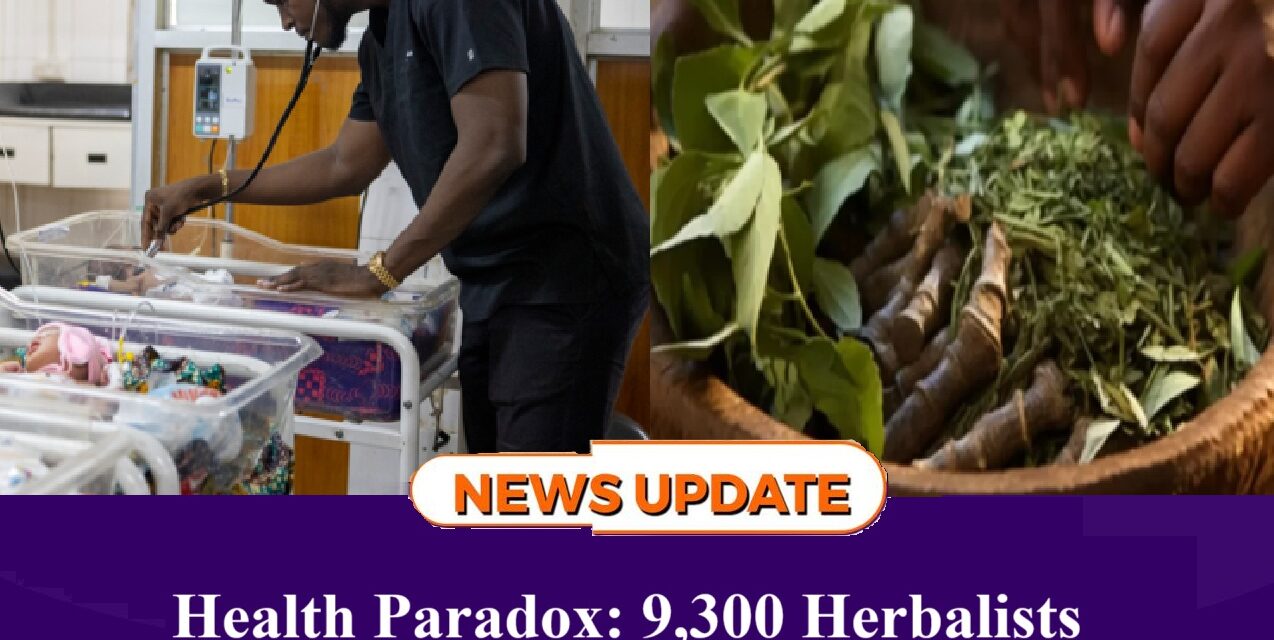 Health Paradox: 9,300 Herbalists About 900 Medical Doctors