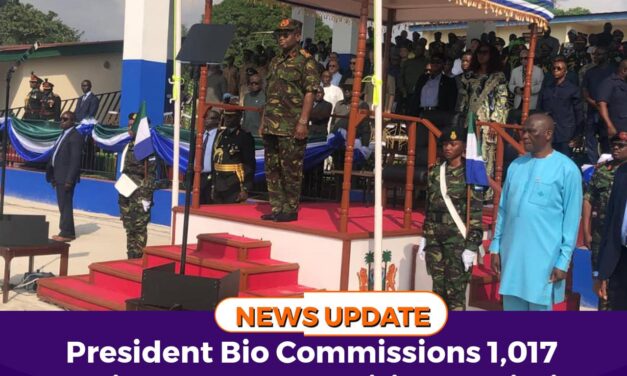 President Bio Commissions 1,017 Soldiers, Declares Politics Off Limits to the Military