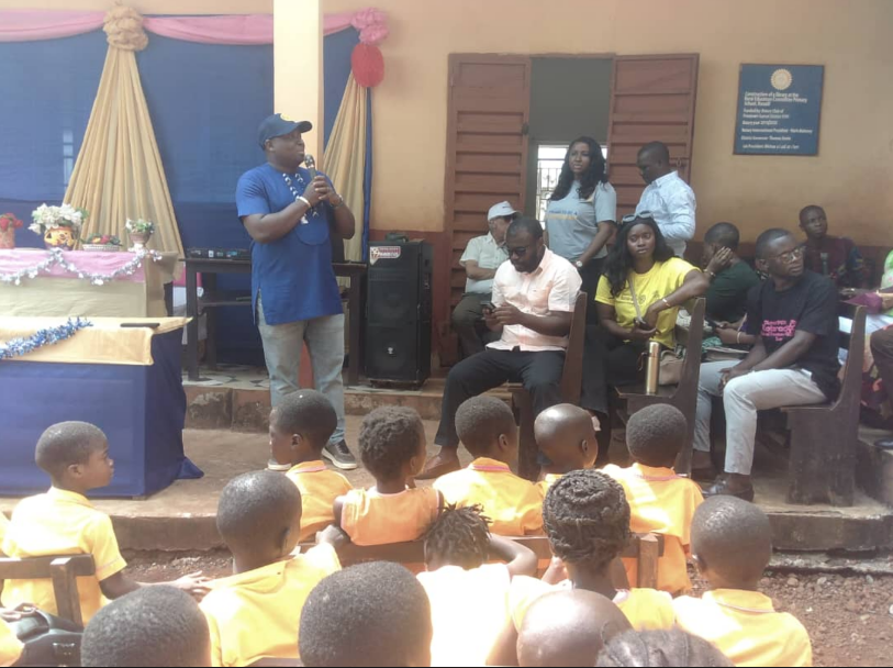 The Rotary Club Of Freetown-Sunset’s Christmas Smiles Project Brings Joy To Rusell School