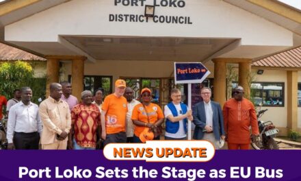 Port Loko Sets the Stage as EU Bus Tour Begins Push to End SGBV