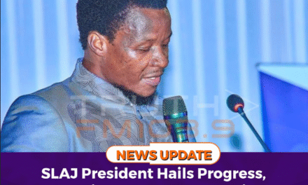 SLAJ President Hails Progress, Reaffirms Press Freedom in New Year Message   