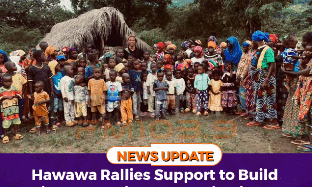 Hawawa Rallies Support to Build First School in Gbanworia Village
