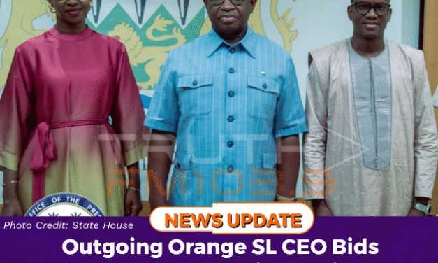 Outgoing Orange SL CEO Bids Farewell to President Bio, Introduces Successor