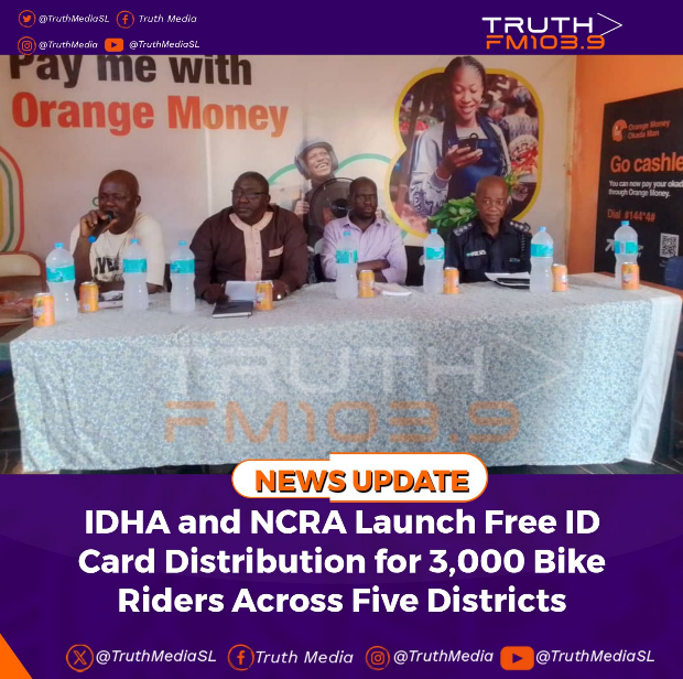 IDHA and NCRA Launch Free ID Card Distribution for 3,000 Bike Riders Across Five Districts
