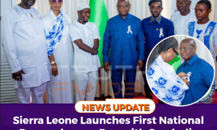Sierra Leone Launches First National Remembrance Day with Symbolic White Ribbon