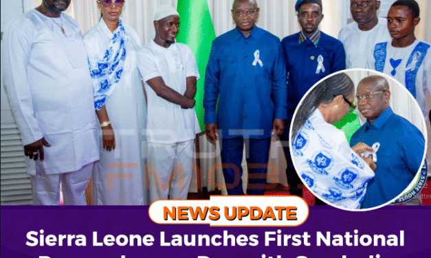 Sierra Leone Launches First National Remembrance Day with Symbolic White Ribbon