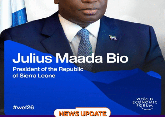 President Bio to Attend World Economic Forum in Davos