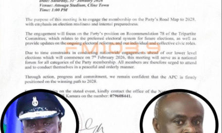 APC Charts Road to 2028 at Attouga Stadium: Police Gives Approval