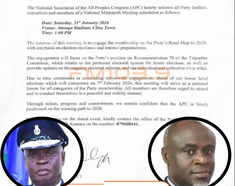 APC Charts Road to 2028 at Attouga Stadium: Police Gives Approval