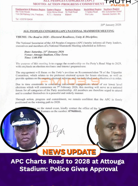 APC Charts Road to 2028 at Attouga Stadium: Police Gives Approval