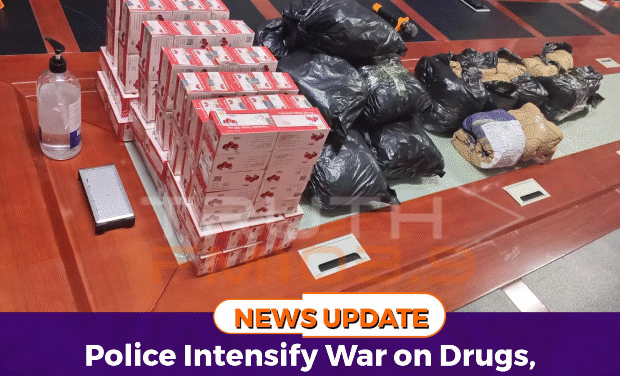 Police Intensify War on Drugs, Conducts 182 Raids in Two Weeks