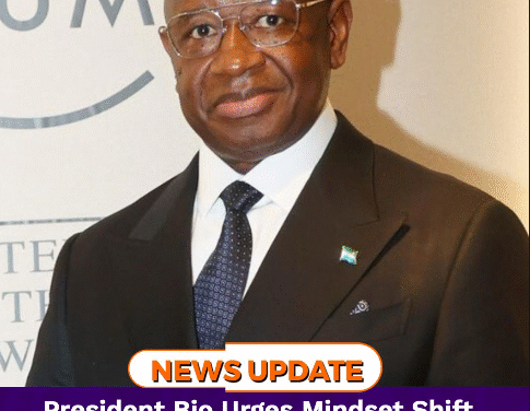 President Bio Urges Mindset Shift and Regional Market Integration at Davos