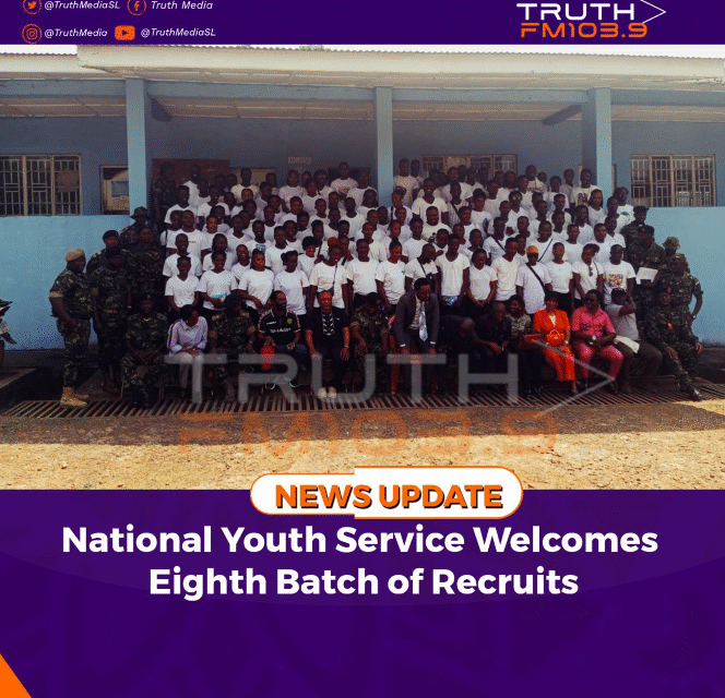 National Youth Service Welcomes Eighth Batch of Recruits