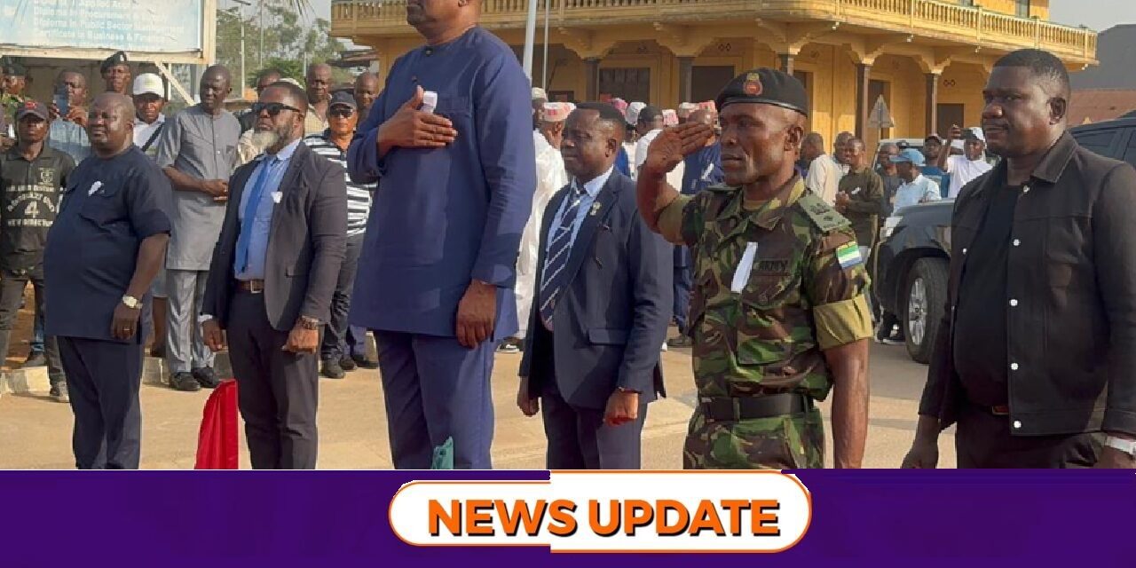 From Remembrance to Renewal: Vice President Jalloh Links Civil War Memory to Development in Kailahun