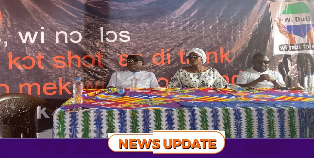 We Duti Honors War Victims in Kailahun, Calls for Lasting Peace on National Remembrance Day