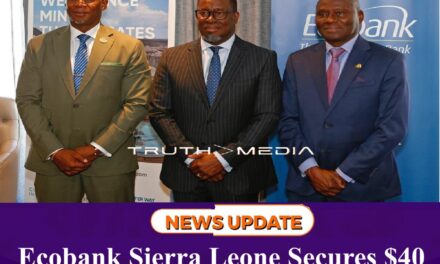 Ecobank Sierra Leone Secures $40 Million Landmark Deal at Mining Indaba