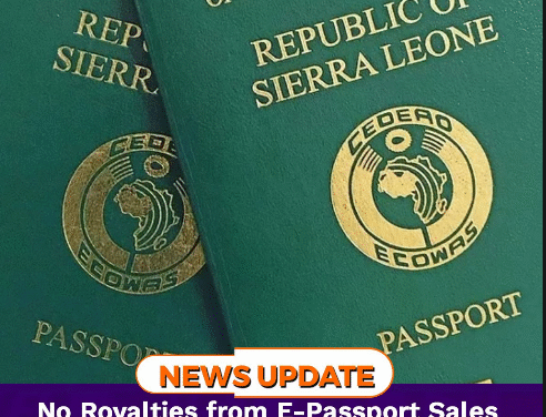 No Royalties from E-Passport Sales Despite Millions Raised