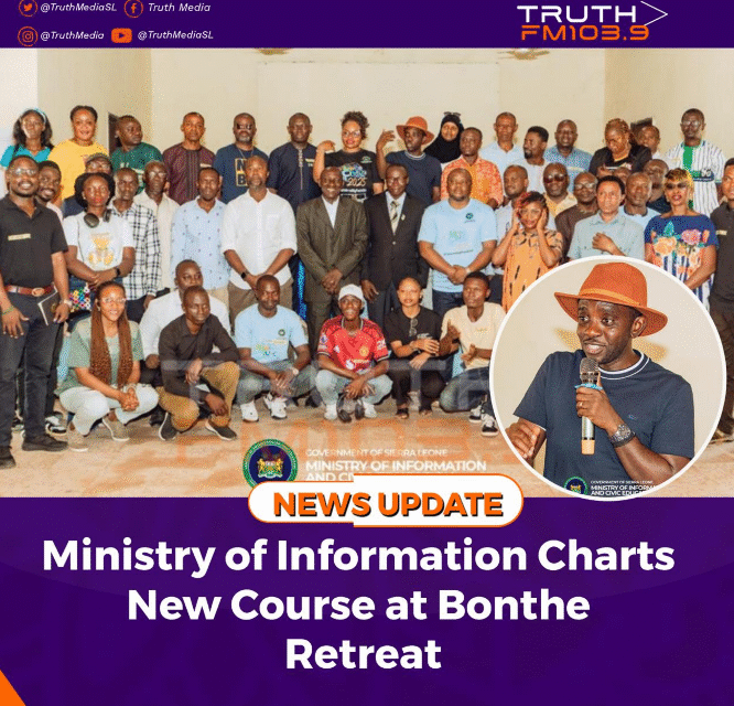 Ministry of Information Charts New Course at Bonthe Retreat