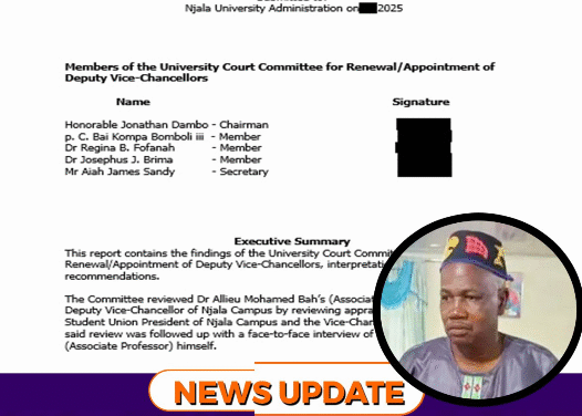 Njala Campus DVC Challenges University Court Report Says Allegations are ‘Trumped Up and Full of Lies’