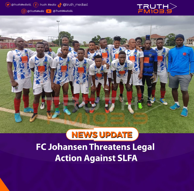 FC Johansen Threatens Legal Action Against SLFA