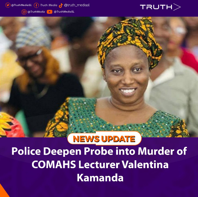 Police Deepen Probe into Murder of COMAHS Lecturer Valentina Kamanda
